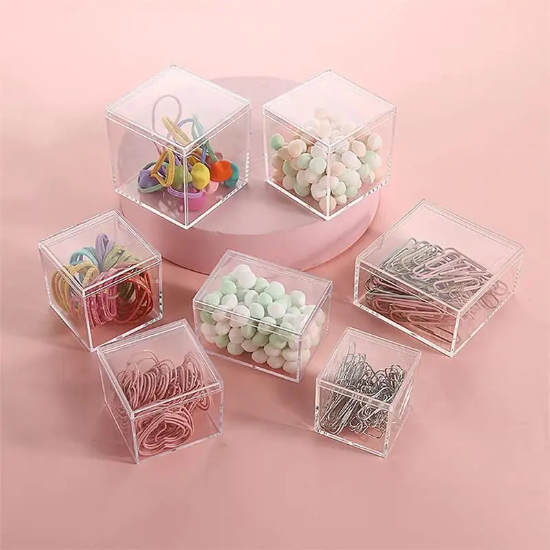 12 PCS Transparent Acrylic Box - Food Storage With Dividers avis et prix