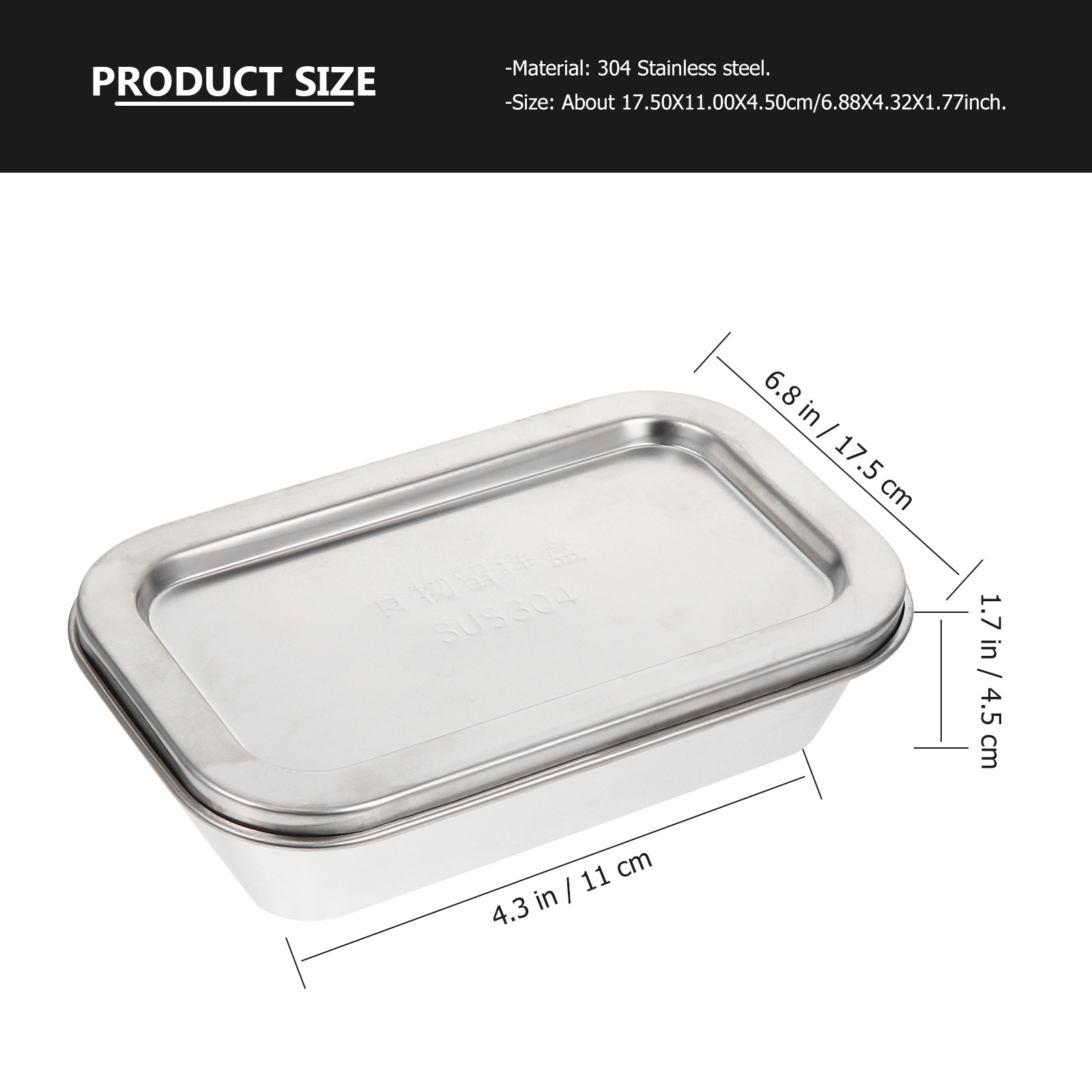 1Pcs Butter Storage Box Stainl - Food Storage And Temperature avis et prix