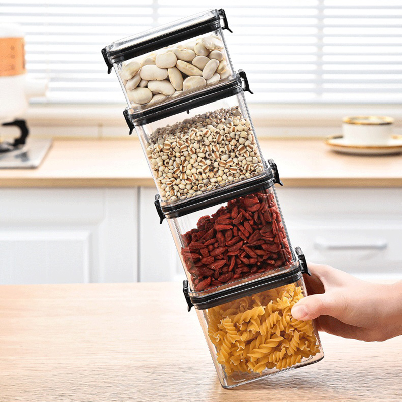 Sealed Jars Kitchen Grain Stor - Airtight Cereal Jar avis et prix