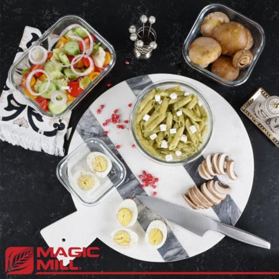 Premium Borosilicate Glass Foo - Food Storage Aluminum Containers avis et prix