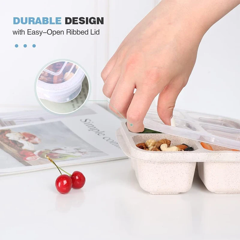 4 Grids Food Storage Box Porta - Food Storage Drawer Organizer avis et prix