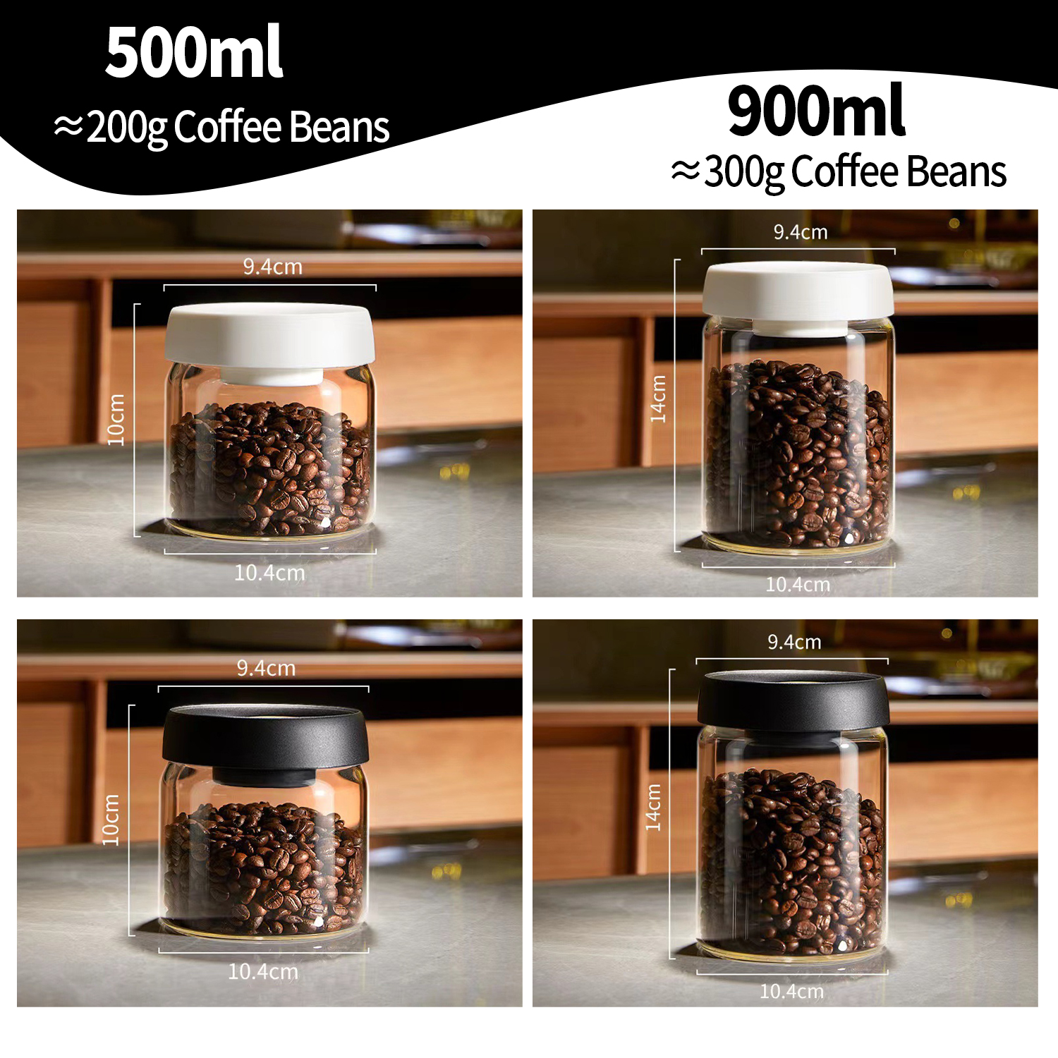 OANKR Vacuum Coffee Canister 5 - Food Storage Order avis et prix