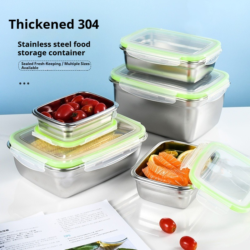 304 Stainless Steel Lunch Box  - Food Storage Order avis et prix