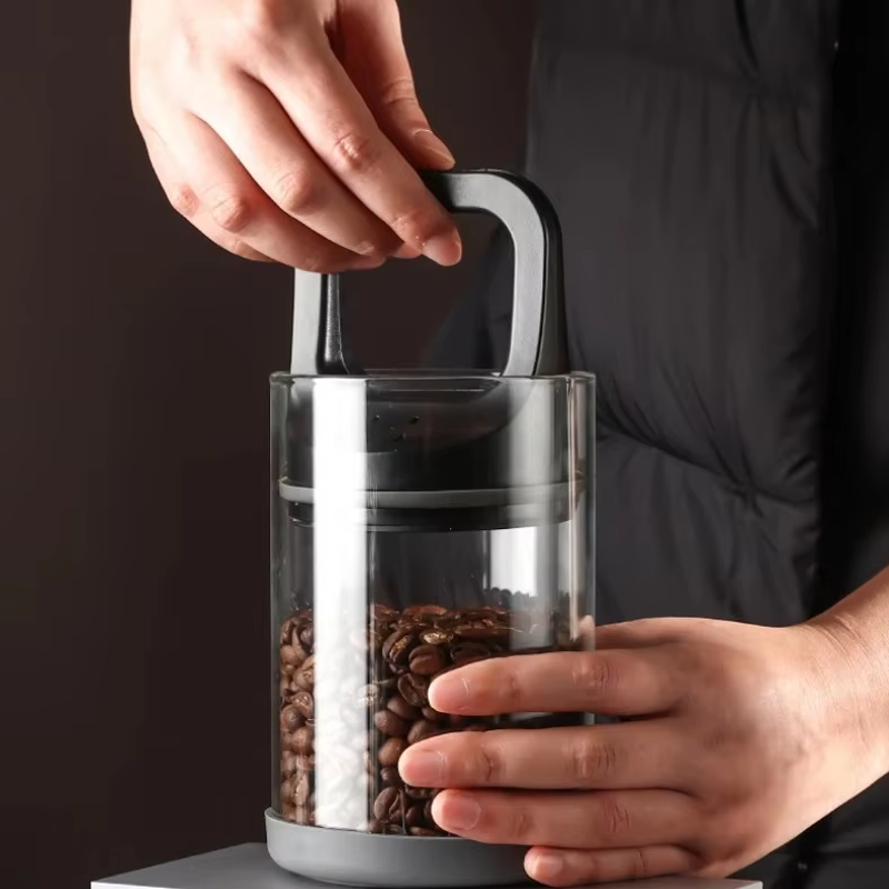 Coffee Beans Vacuum Sealed Tan - Food Storage Vacuum Containers avis et prix