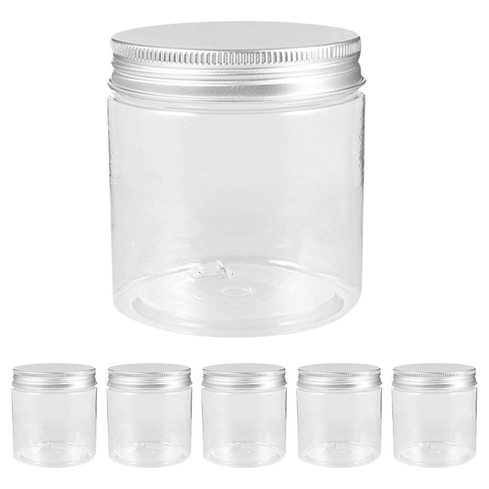 6Pcs 250Ml Mini Plastic Jars F - Food Storage Aluminum Containers avis et prix