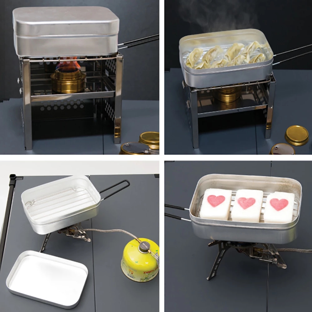 Aluminum Alloy Lunch Box, Stai - Food Storage Aluminum Containers avis et prix