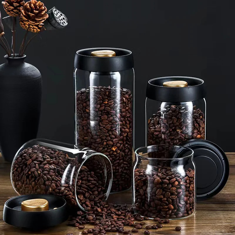 Coffee beans vacuum sealed jar - Food Storage Vacuum Containers avis et prix