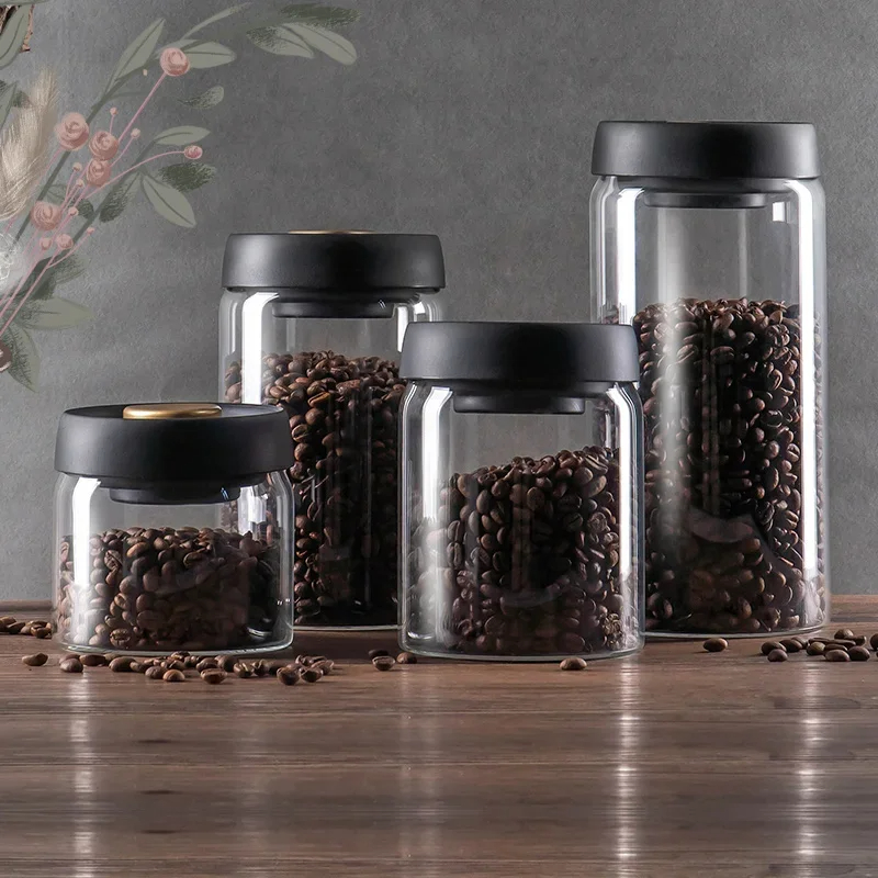 Coffee beans vacuum sealed jar - Food Storage Vacuum Containers avis et prix