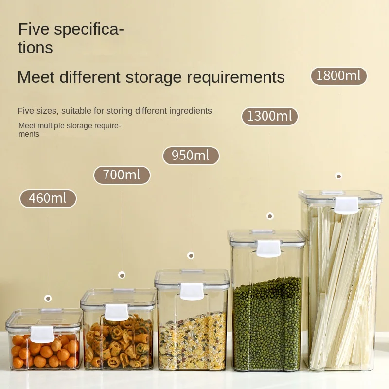 Sealed Jars For Kitchen Storag - Airtight Cereal Jar avis et prix