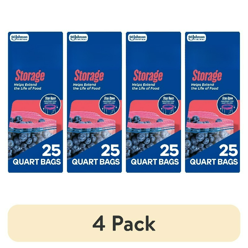 (4 pack) Brand Food Storage Ba - Food Storage 4 Quart avis et prix