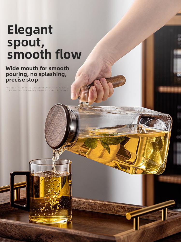 Thiened Glass Cold Water Pot L - Food Storage And Temperature avis et prix
