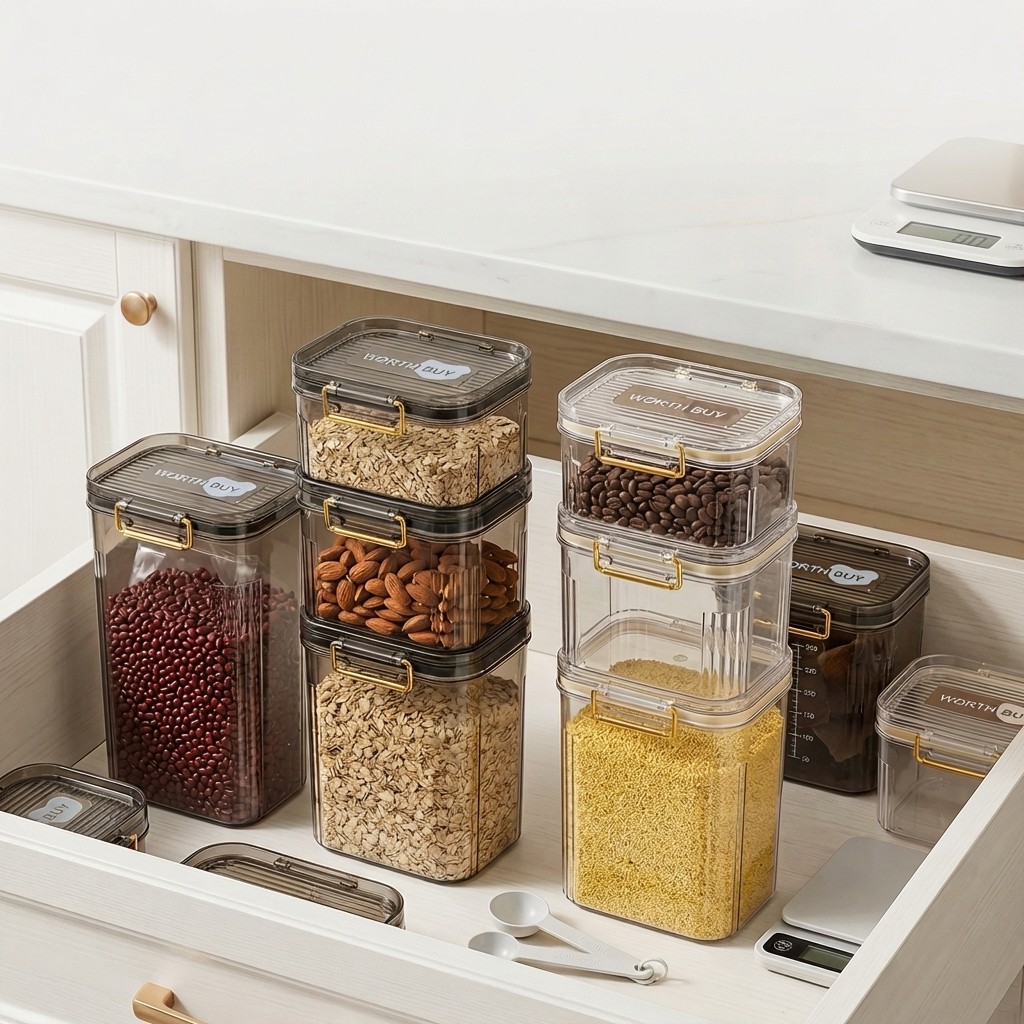 Airtight Food Storage Containe - Airtight Cereal Jar avis et prix