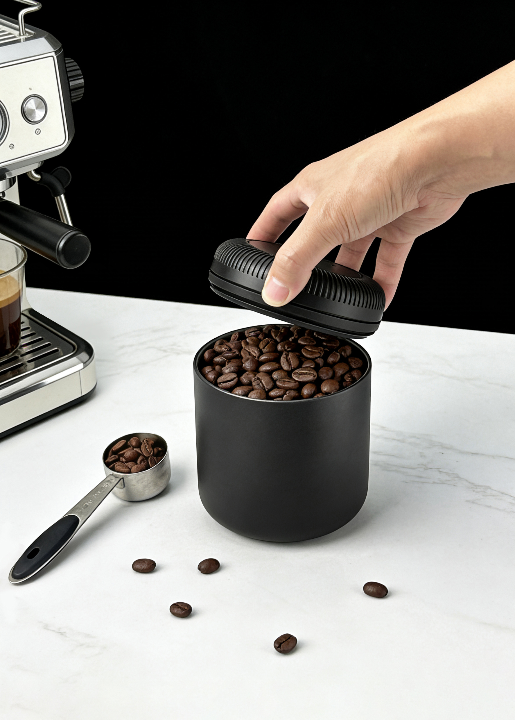 CAFEMASY Automatic Stainless S - Food Storage Vacuum Containers avis et prix