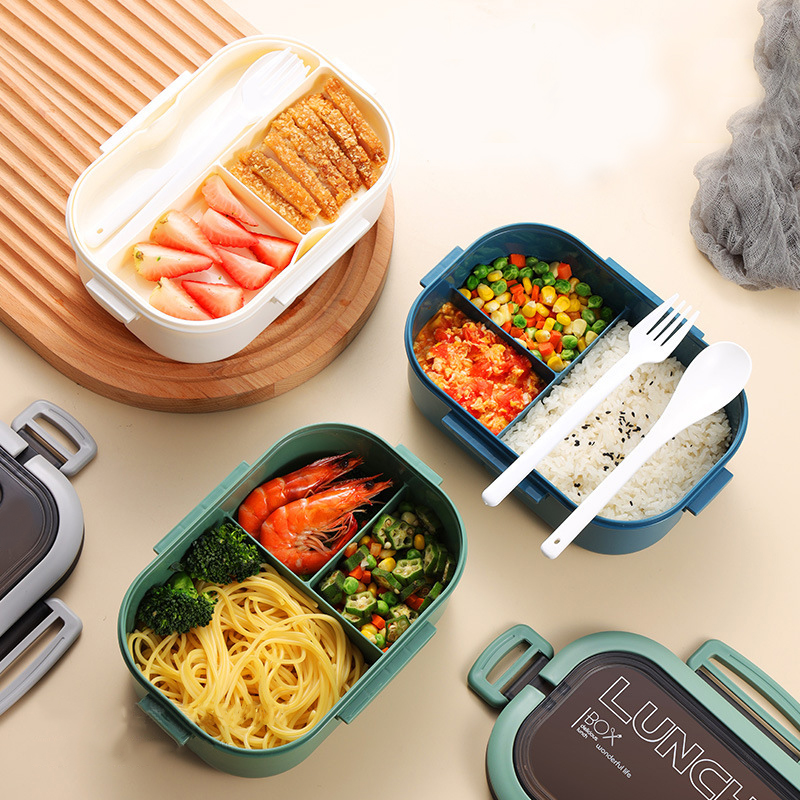 Single Double-layer Lunch Box  - Food Storage Drawer Organizer avis et prix