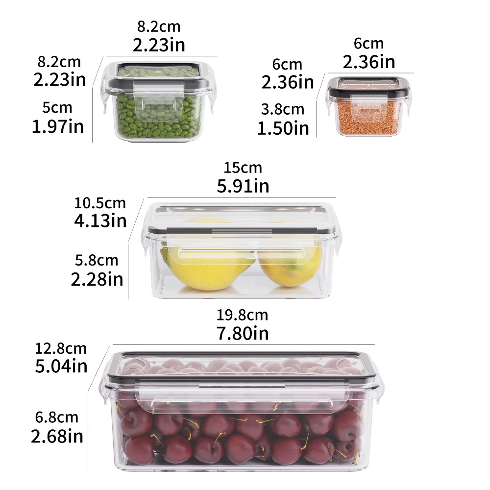 Set BPA-Free Airtight Food Con - Food Storage Order avis et prix