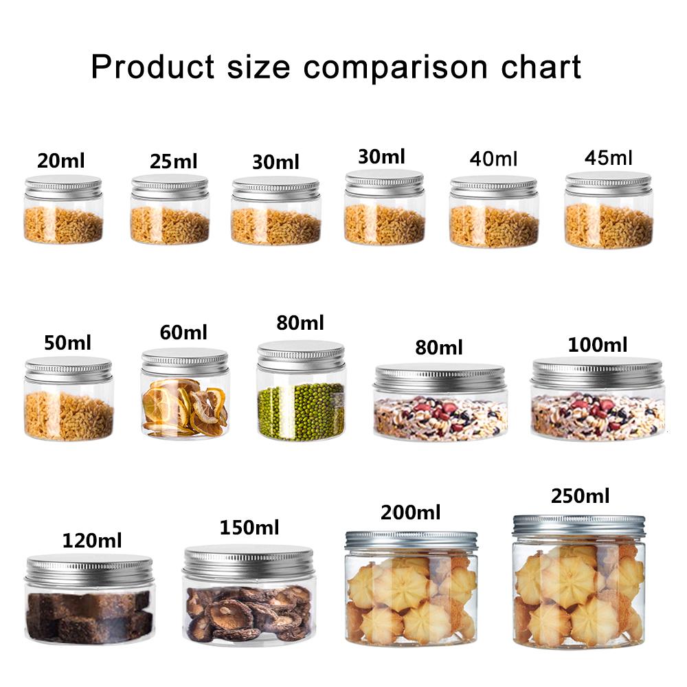 5-10P Storage Jars Clear Alumi - Food Storage Aluminum Containers avis et prix