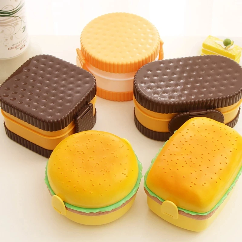 Hamburger Lunch Box Double Tie - Food Storage Drawer Organizer avis et prix