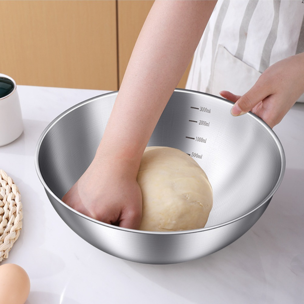 3pcs Stainless Steel Bowl Set  - Food Storage Home avis et prix