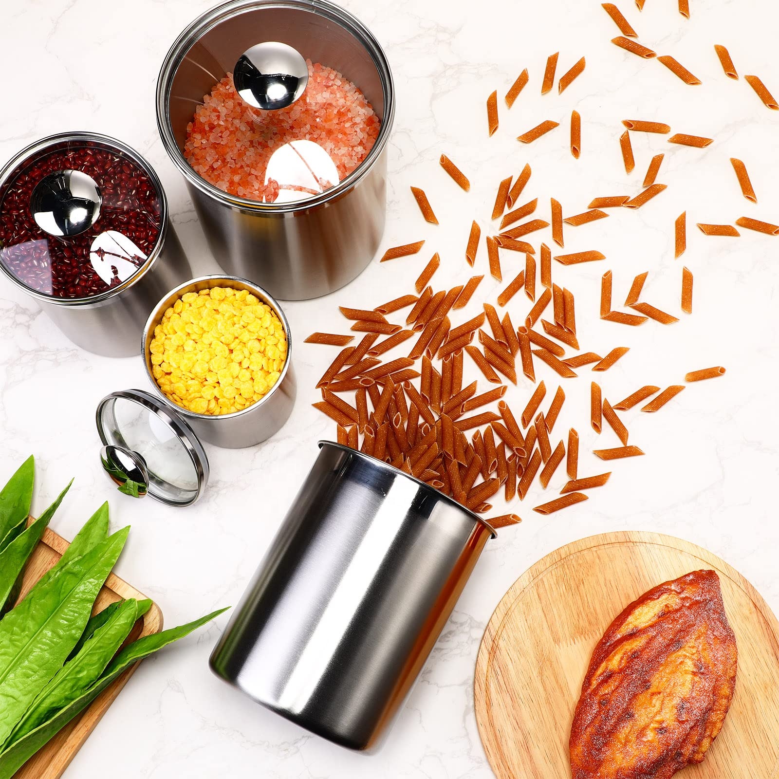 Food Storage Containers Tea Co - Food Storage Stainless Steel Containers avis et prix