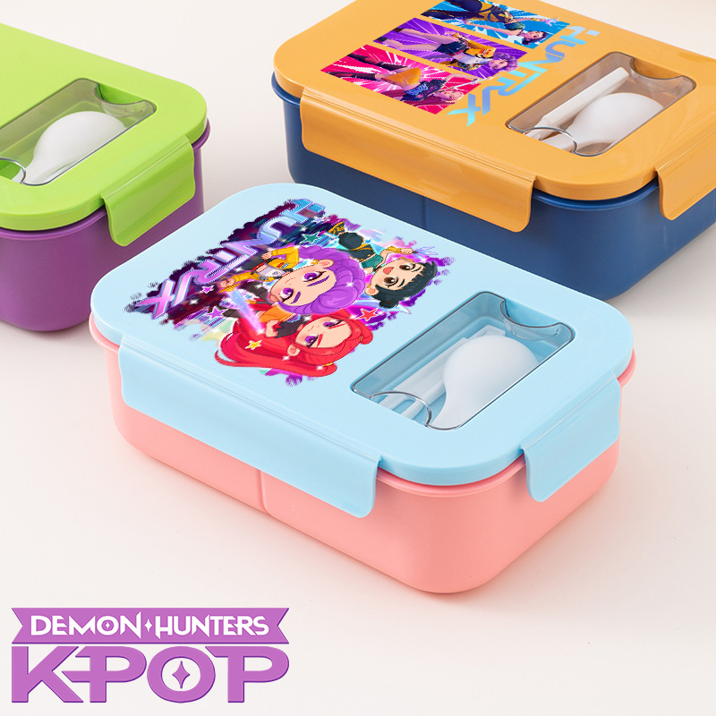 KPOP Demon Hunters  Lunch Box  - Food Storage On Table avis et prix