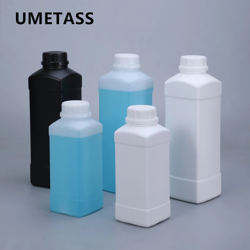 Empty 500ML 1000ML square bott - Food Storage Drums avis et prix