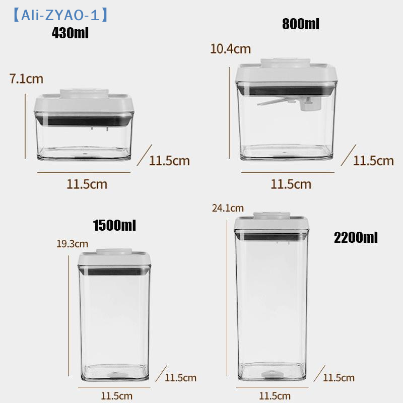 【ZYAO-1】1Pcs Cereal Container  - Airtight Cereal Jar avis et prix