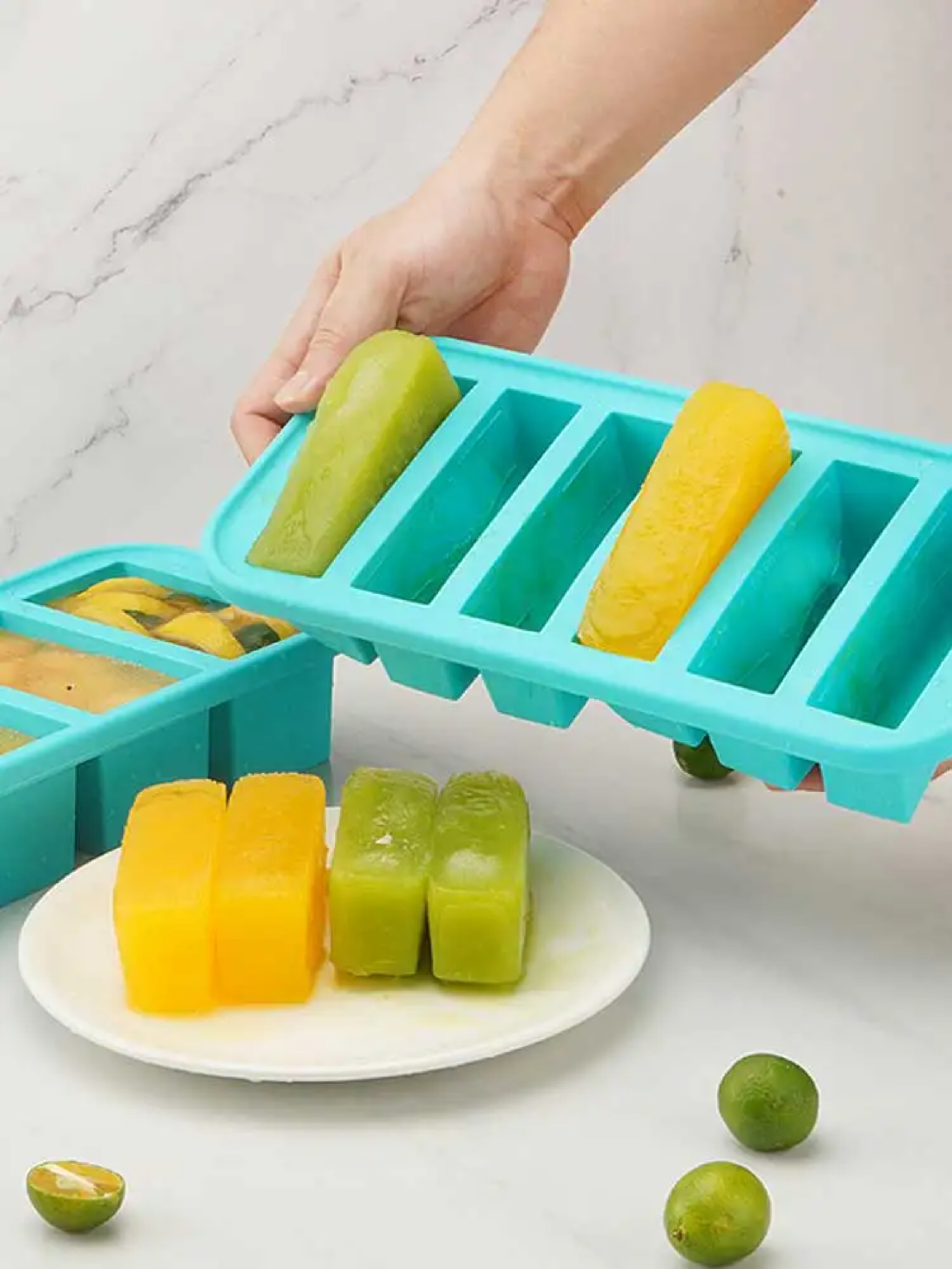 1PC 2/4/6Grid Silicone Freezer - Food Storage Order avis et prix