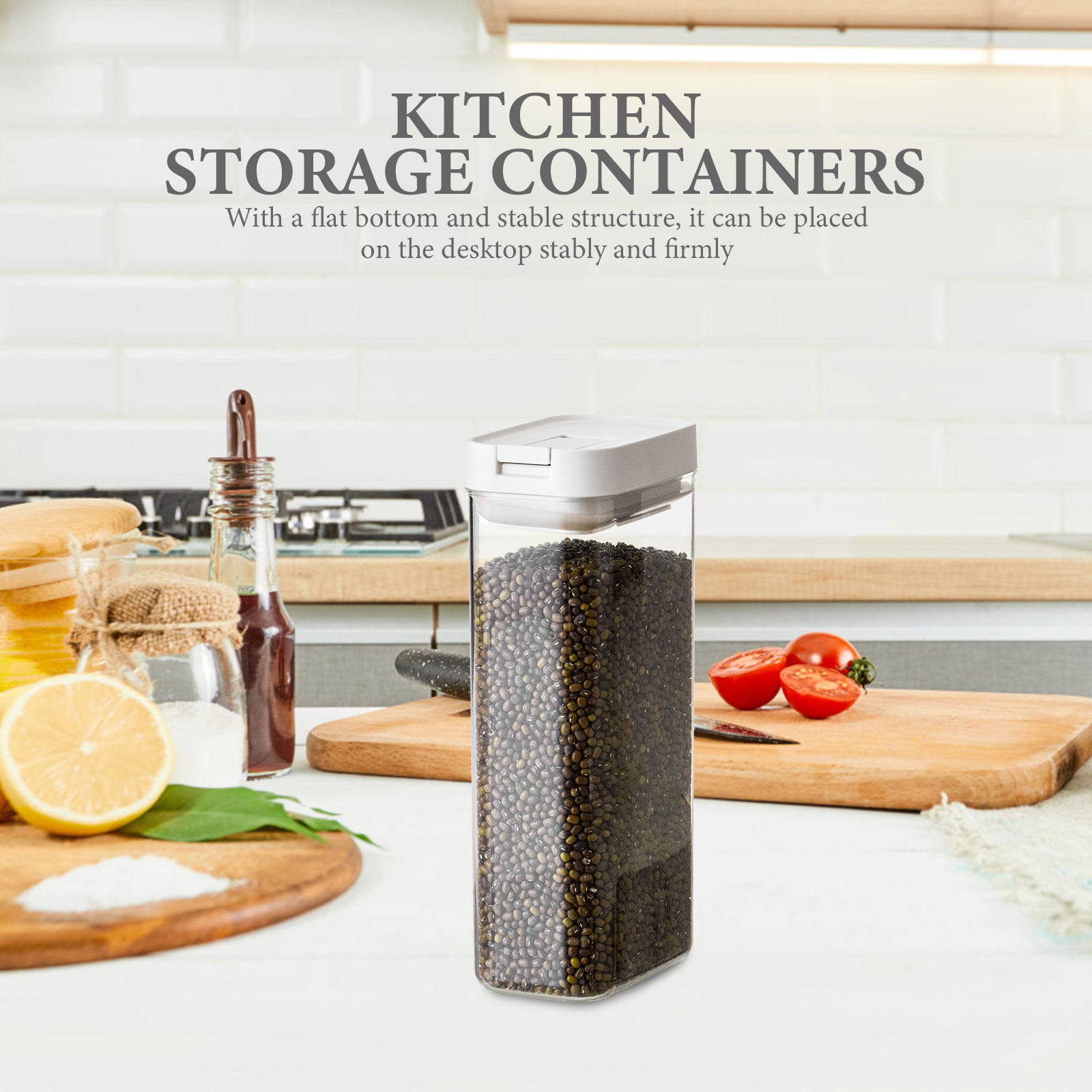 Airtight Storage Jar for Kitch - Airtight Cereal Jar avis et prix