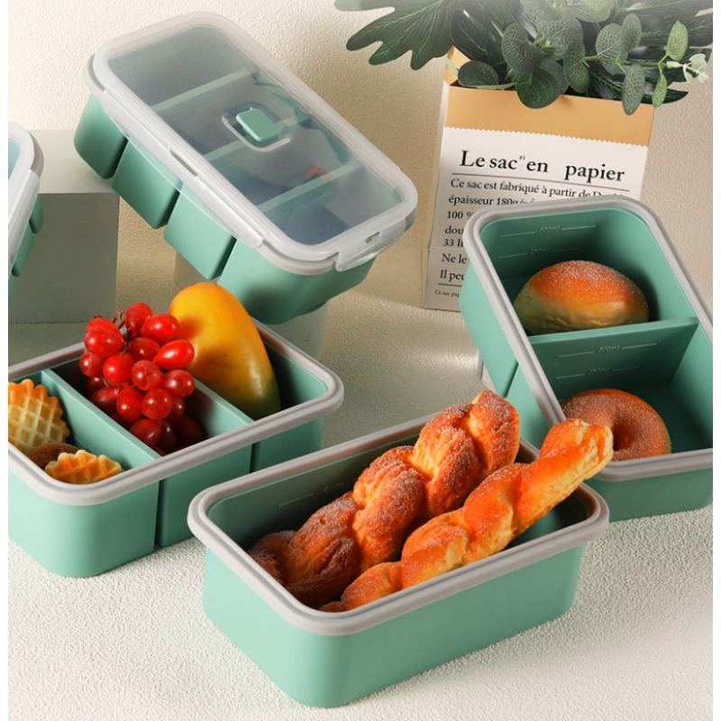 Reusable Large Divided Silicon - Food Storage With Dividers avis et prix