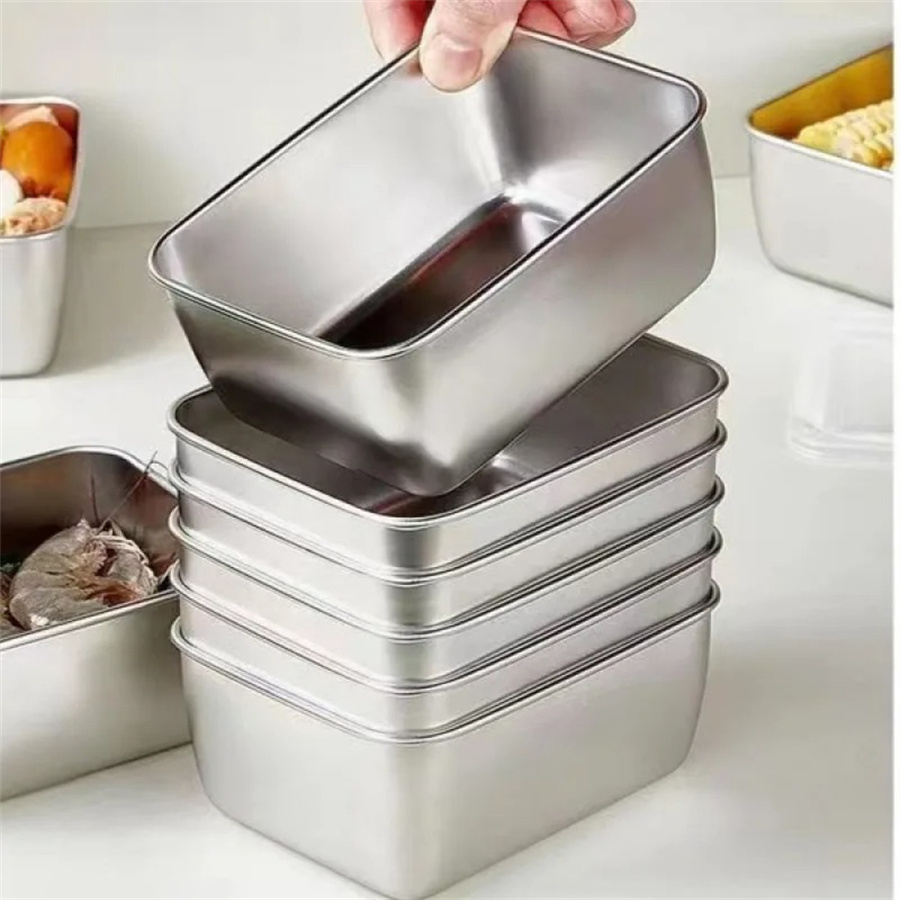 1/3/5pcs Stainless Steel Food  - Food Storage Order avis et prix