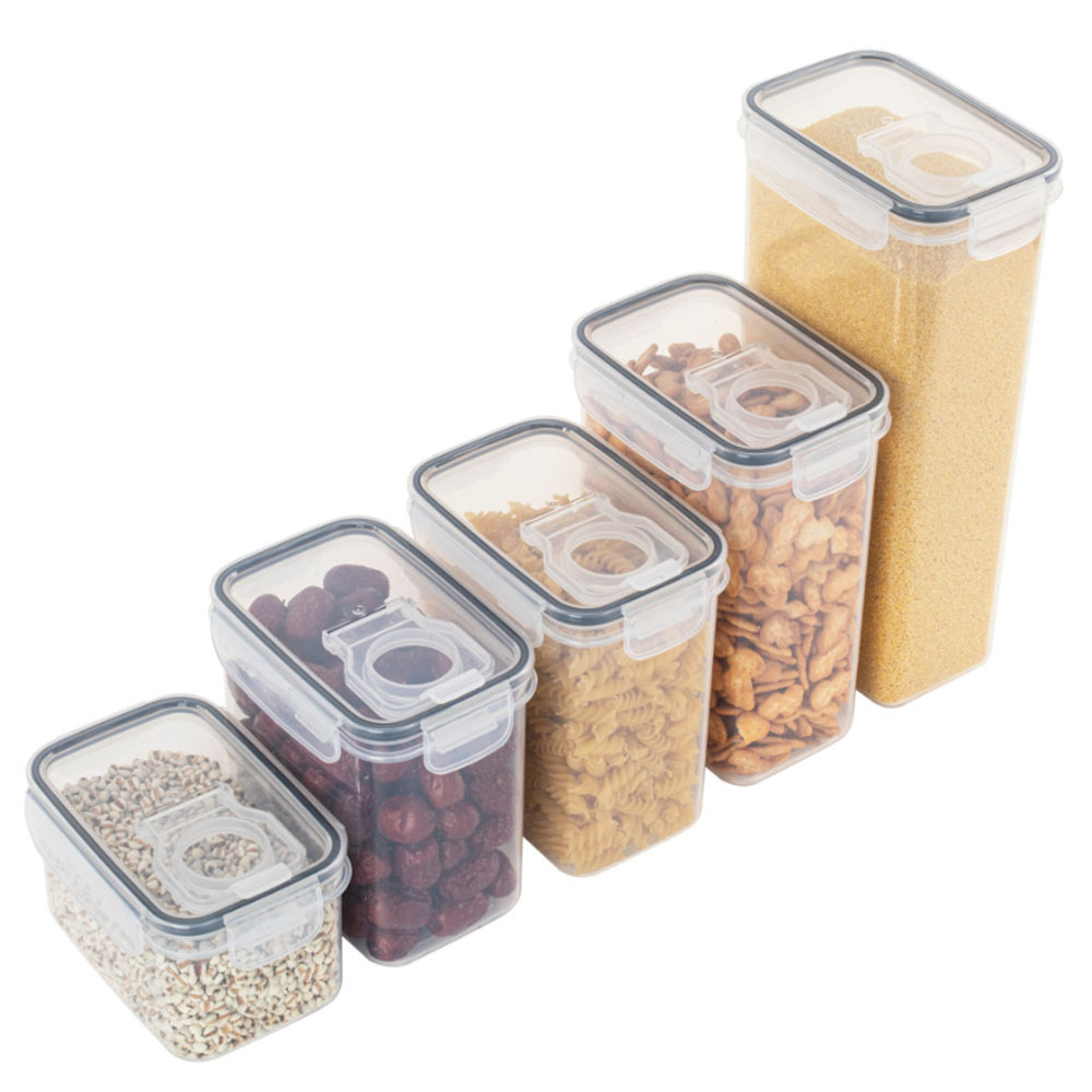 Sealed Plastic Food Storage Bo - Airtight Cereal Jar avis et prix