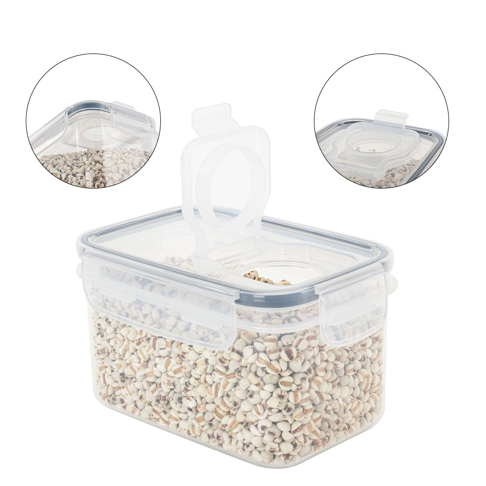 Sealed Plastic Food Storage Bo - Airtight Cereal Jar avis et prix