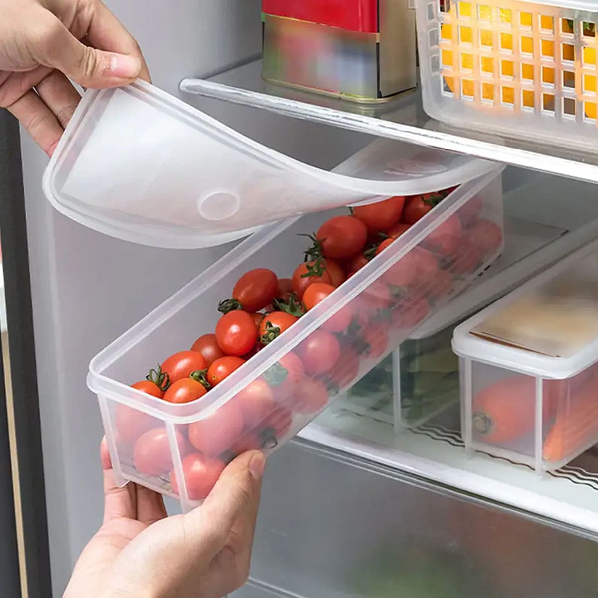 1 Plastic Transparent Storage  - Food Storage Order avis et prix