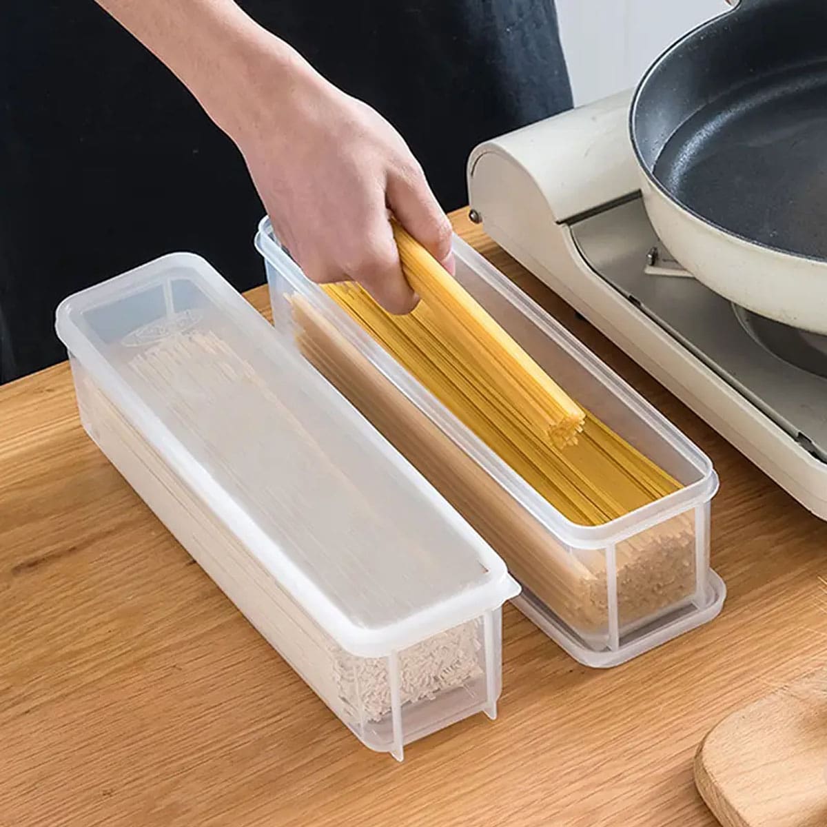 1 Plastic Transparent Storage  - Food Storage Order avis et prix